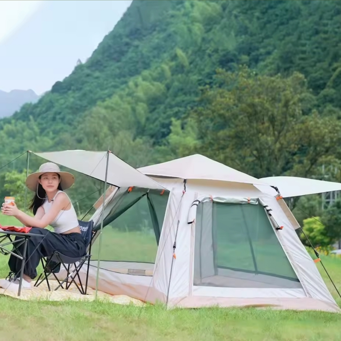 ZYNOR™ - Premium 6 Person Camping Tent ⛺🌲