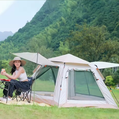 ZYNOR™ - Premium 6 Person Camping Tent ⛺🌲